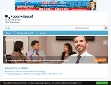 Tablet Screenshot of loonwijzer.nl